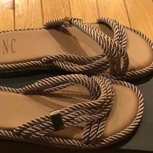 INC Mayleef rope sandal